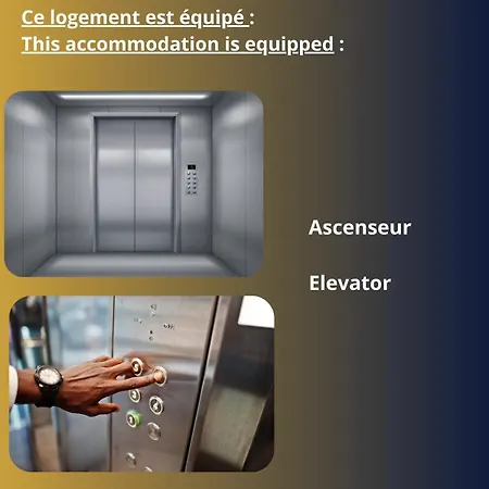 Apartmán T2 Luxe Le Poseidon Vue Terrasse & Box